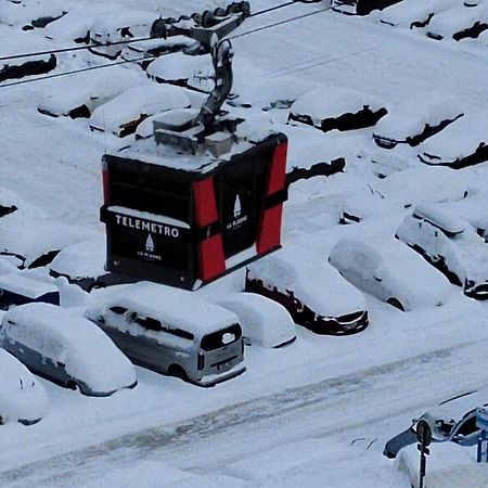 Appartement d'une chambre a La Plagne Aime 2000 a 100 m des pistes avec vue sur la ville et terrasse amenagee Macot-la-Plagne Extérieur photo