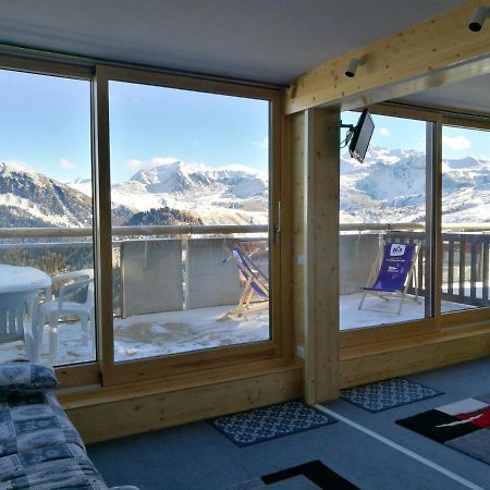 Appartement d'une chambre a La Plagne Aime 2000 a 100 m des pistes avec vue sur la ville et terrasse amenagee Macot-la-Plagne Extérieur photo