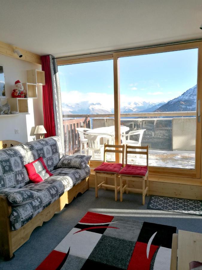 Appartement d'une chambre a La Plagne Aime 2000 a 100 m des pistes avec vue sur la ville et terrasse amenagee Macot-la-Plagne Extérieur photo