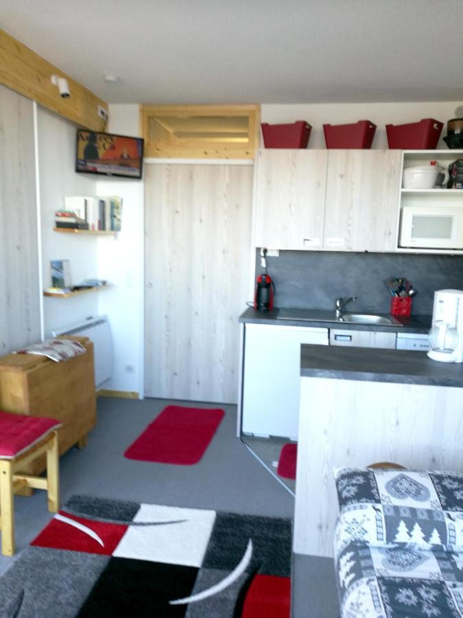 Appartement d'une chambre a La Plagne Aime 2000 a 100 m des pistes avec vue sur la ville et terrasse amenagee Macot-la-Plagne Extérieur photo