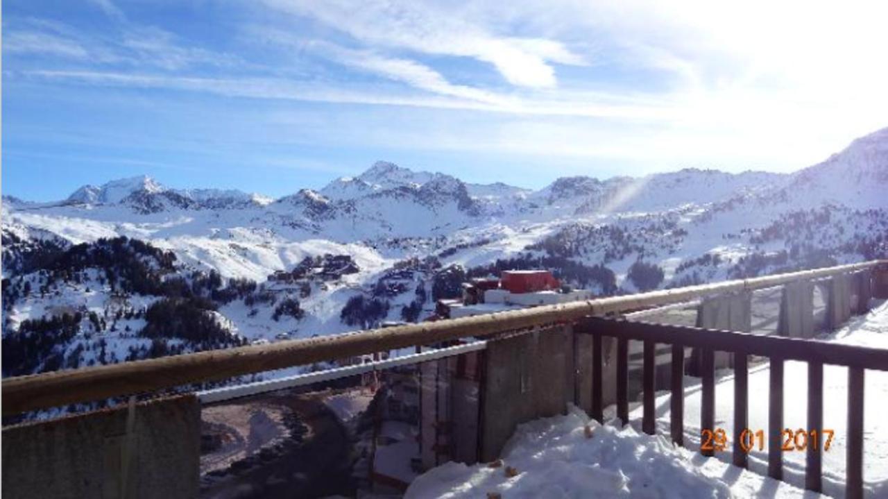 Appartement d'une chambre a La Plagne Aime 2000 a 100 m des pistes avec vue sur la ville et terrasse amenagee Macot-la-Plagne Extérieur photo