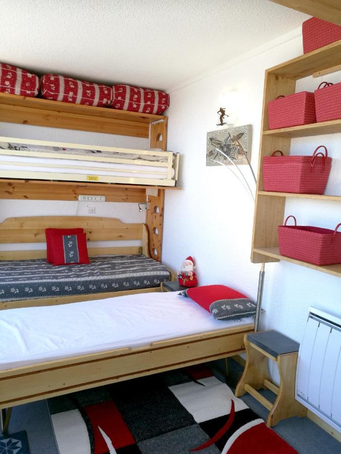 Appartement d'une chambre a La Plagne Aime 2000 a 100 m des pistes avec vue sur la ville et terrasse amenagee Macot-la-Plagne Extérieur photo