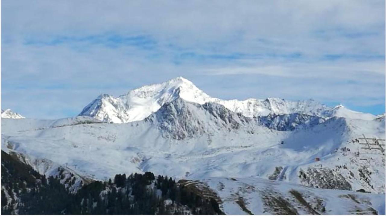 Appartement d'une chambre a La Plagne Aime 2000 a 100 m des pistes avec vue sur la ville et terrasse amenagee Macot-la-Plagne Extérieur photo
