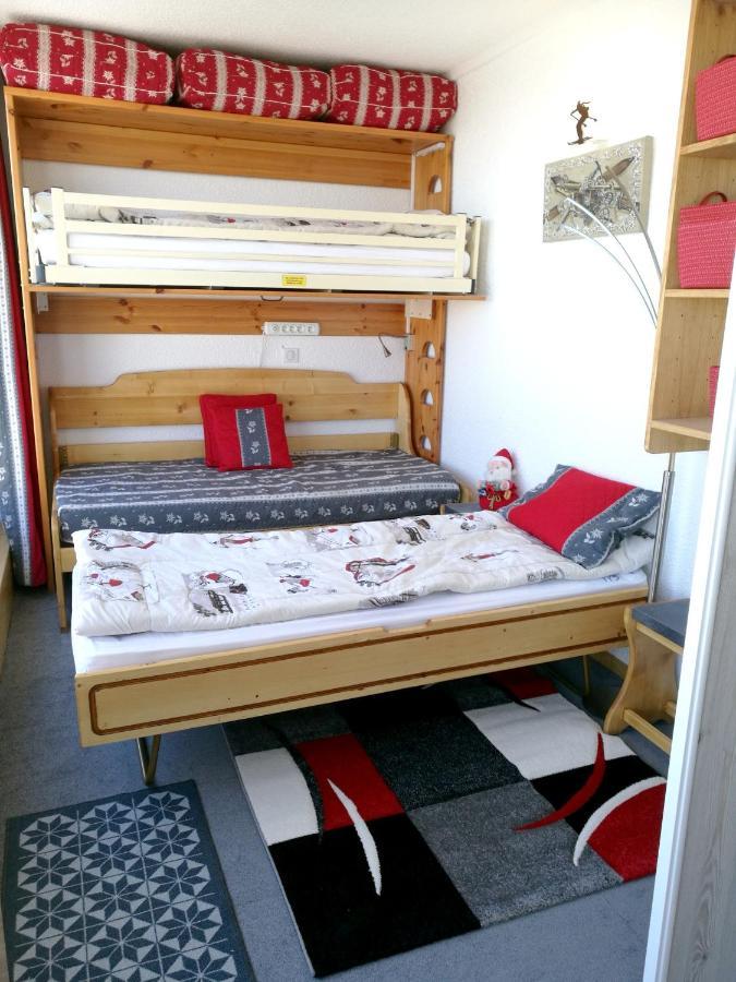 Appartement d'une chambre a La Plagne Aime 2000 a 100 m des pistes avec vue sur la ville et terrasse amenagee Macot-la-Plagne Extérieur photo